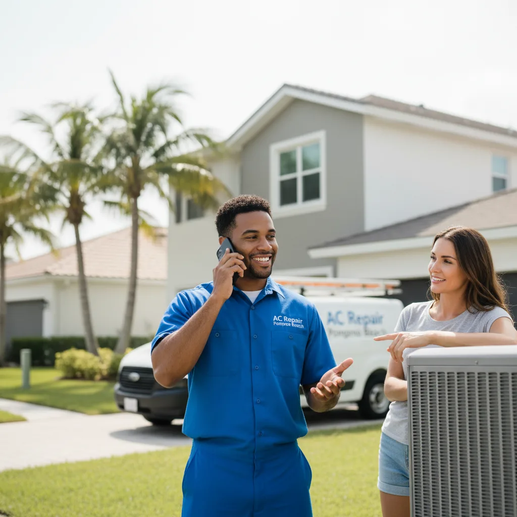 AC Repair Pompano Beach customer support in Yutan
